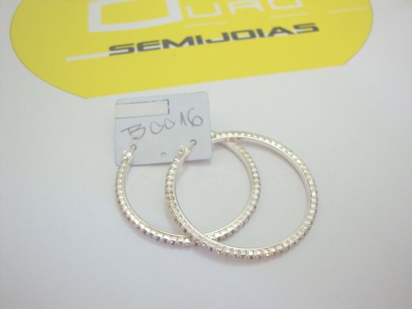 Argola com Strass